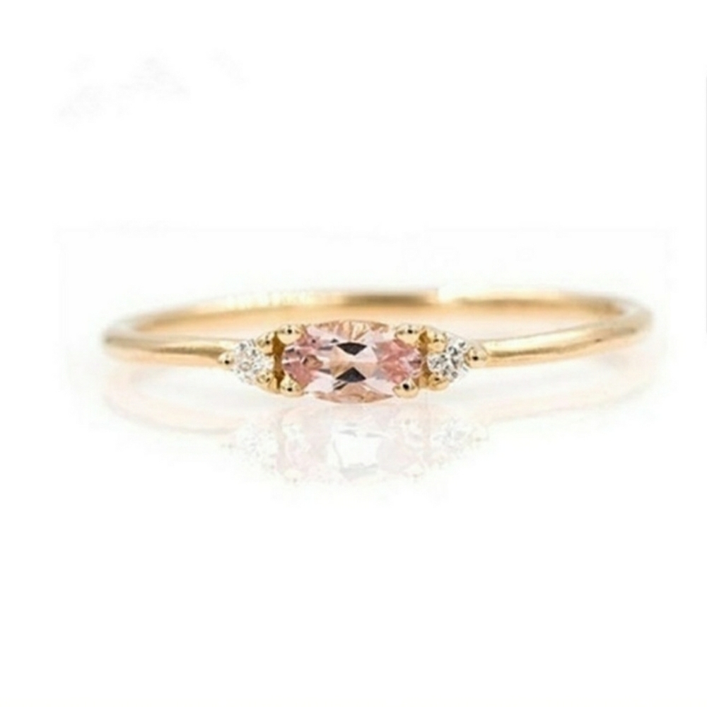 NWT 4 piece 18 k gold plated Women's Ring Set - Picture 7 of 15